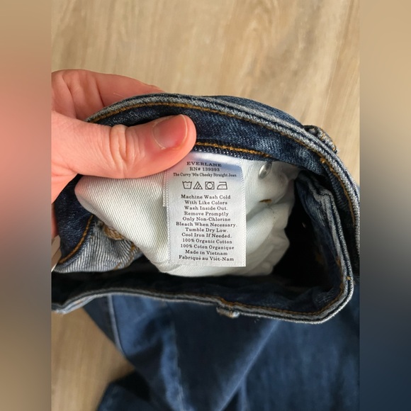 NWT Everlane Women’s The ’90s Cheeky Jean Deep Atlantic - Size 29 - Picture 7 of 10